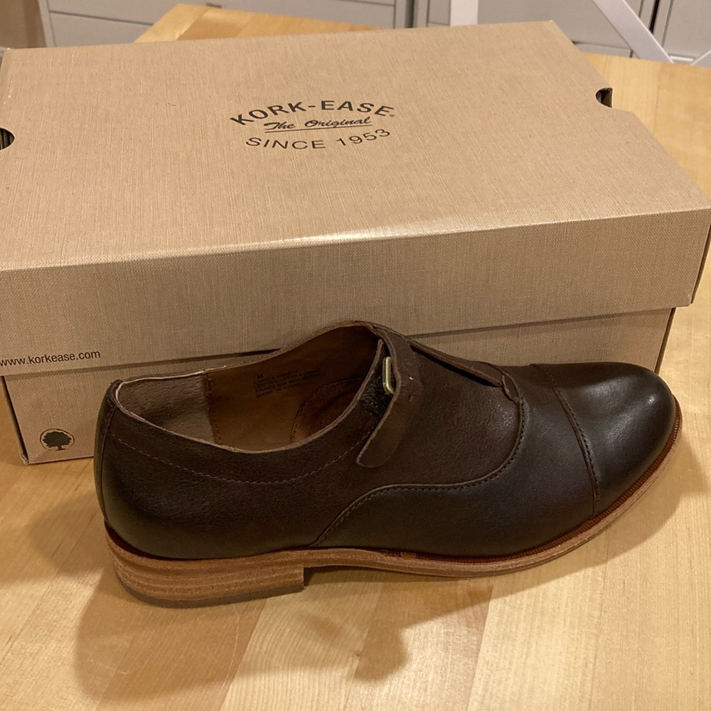 Kork-Ease Niseda dark brown shoes, excellent condition, women’s size 7